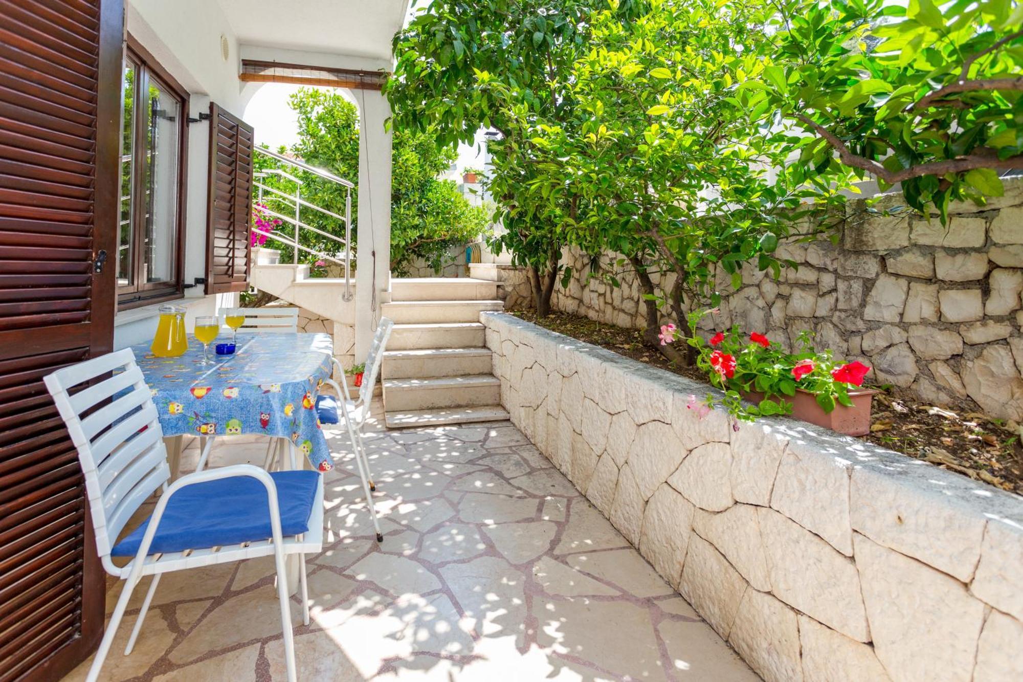 Apartments In Villa Top Trogir Bilik gambar